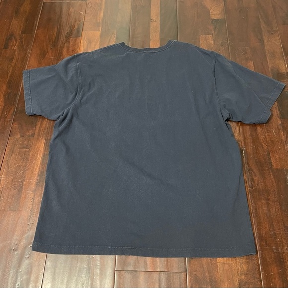Carhartt Short Sleeve Pocket Tshirt Men’s Size XL Navy Work Wear - Picture 7 of 7